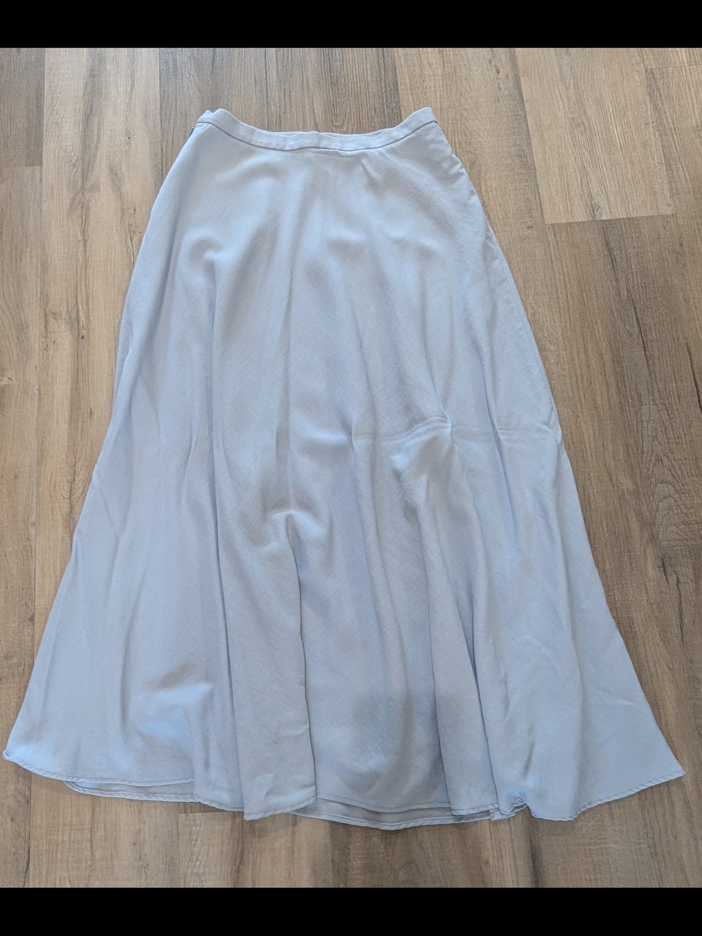 Jones New York Essentials 100% Pure New Wool A-Line Midi Skirt - Picture 4 of 6